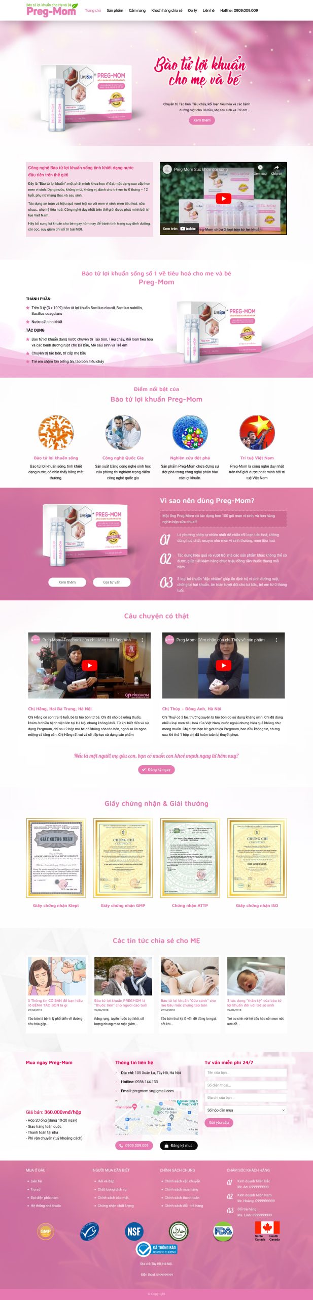 Mẫu Website KINH DOANH THỰC PHẨM CHỨC NĂNG 21 (Sao chép)