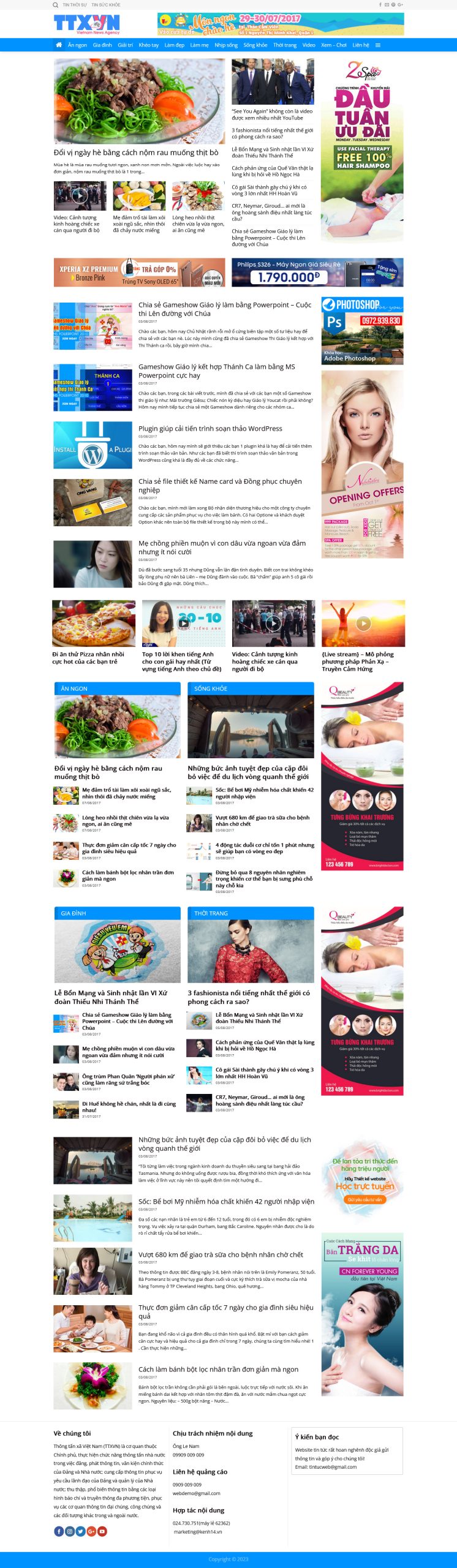 Mẫu Website TIN TỨC 16 (Sao chép)