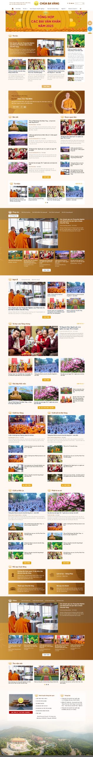 Mẫu Website TIN TỨC 1